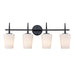 Trans Globe Imports - 71894 BK - Four Light Vanity - Black