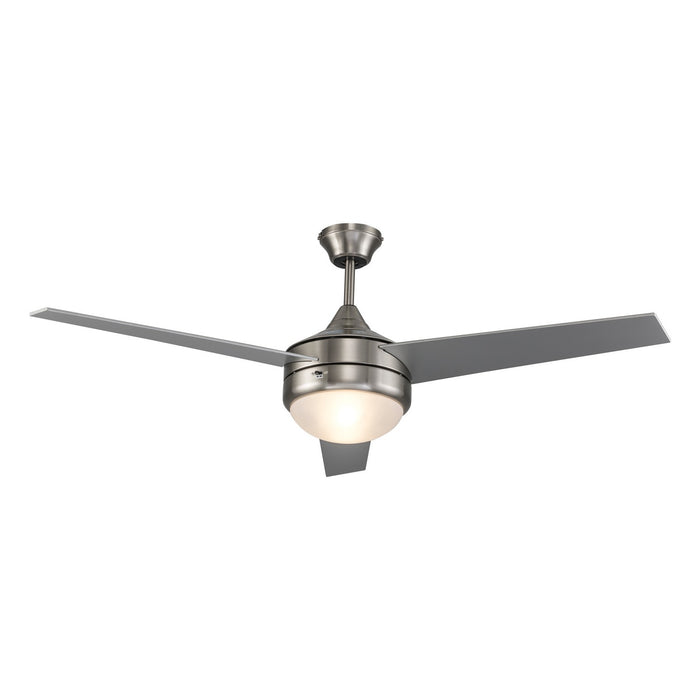 Trans Globe Imports - F-1023 BN-NPWC1 - 52"Ceiling Fan - Brushed Nickel