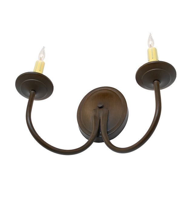 Meyda Tiffany - 118552 - Two Light Wall Sconce - Classic - Rustic Iron