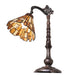 Meyda Tiffany - 244785 - One Light Table Lamp - Delta - Mahogany Bronze