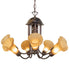 Meyda Tiffany - 251588 - Seven Light Chandelier - Amber - Mahogany Bronze