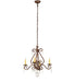 Meyda Tiffany - 257372 - Four Light Chandelier - Adrianna - Antique Rust