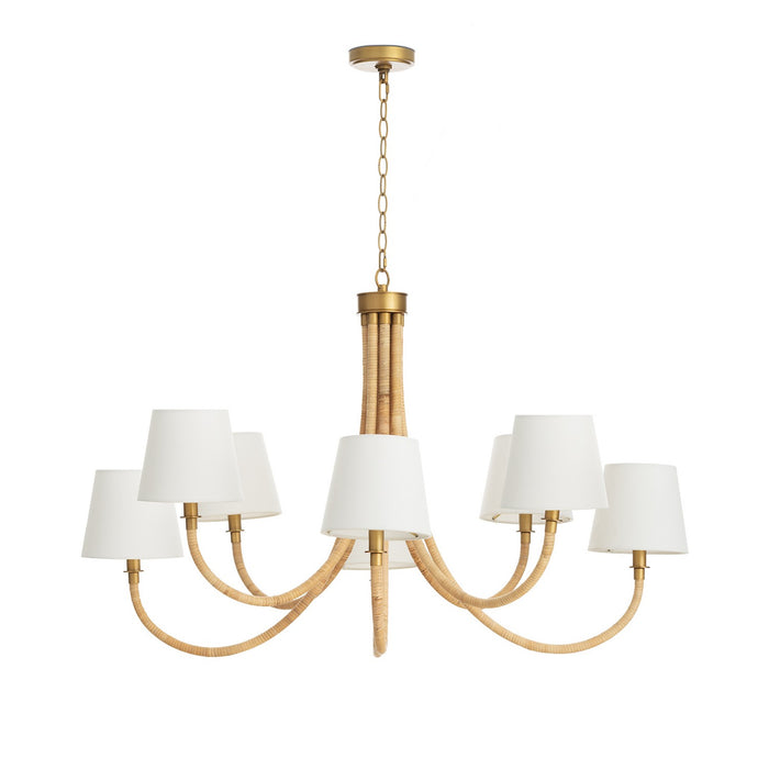 Regina Andrew - 16-1390 - Eight Light Chandelier - Treble - Natural