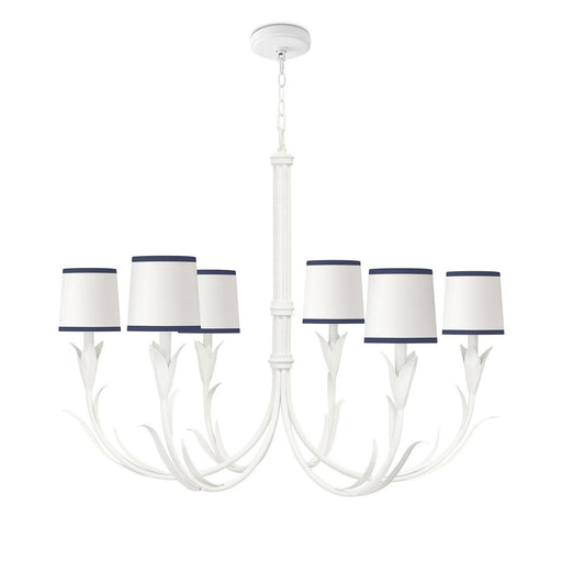 River Reed Six Light Chandelier