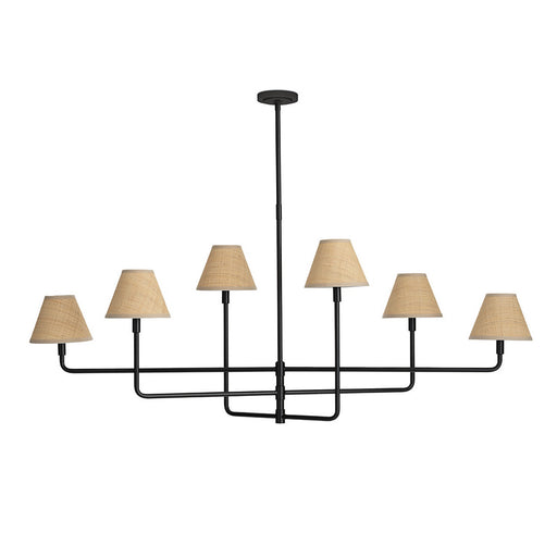 Polly Six Light Chandelier