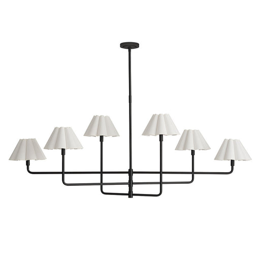 Polly Six Light Chandelier