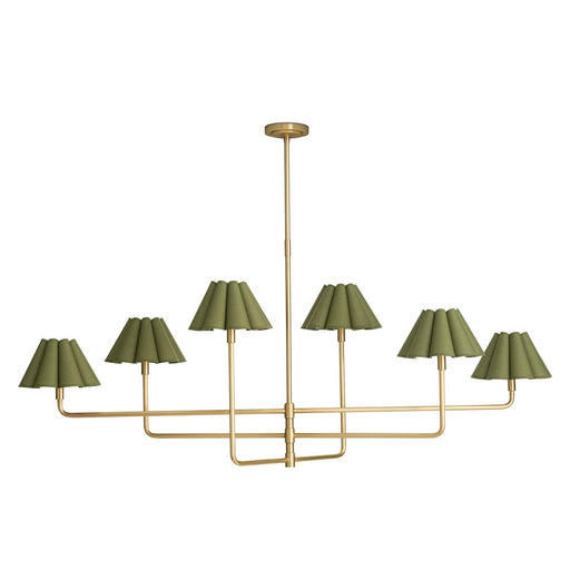 Polly Six Light Chandelier