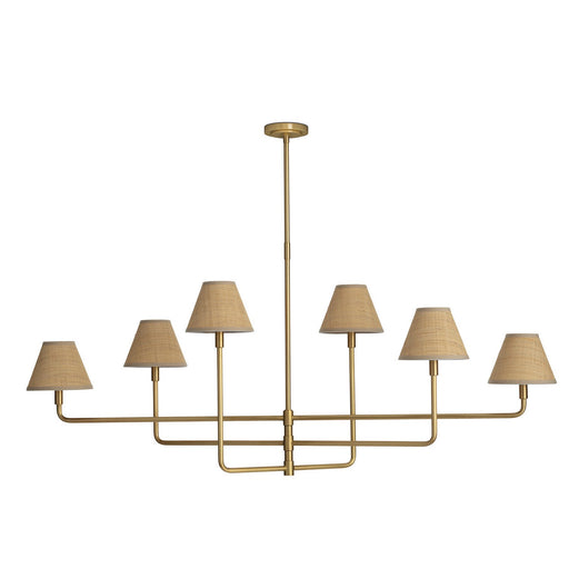 Polly Six Light Chandelier