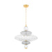 Hudson Valley - 2625-AGB - LED Pendant - Williams - Aged Brass