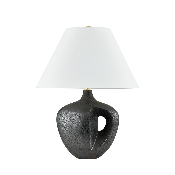 Hudson Valley - L7124-AGB/C07 - One Light Table Lamp - Avenel - Aged Brass/Ceramic Reactive Bronze