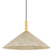 Mitzi - H682701L-AGB - One Light Pendant - Song - Aged Brass