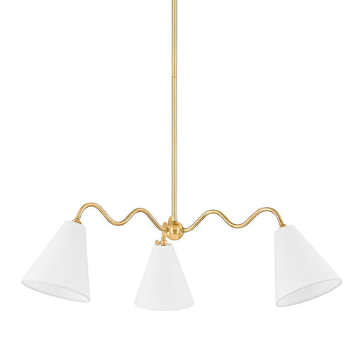 Onda Three Light Chandelier