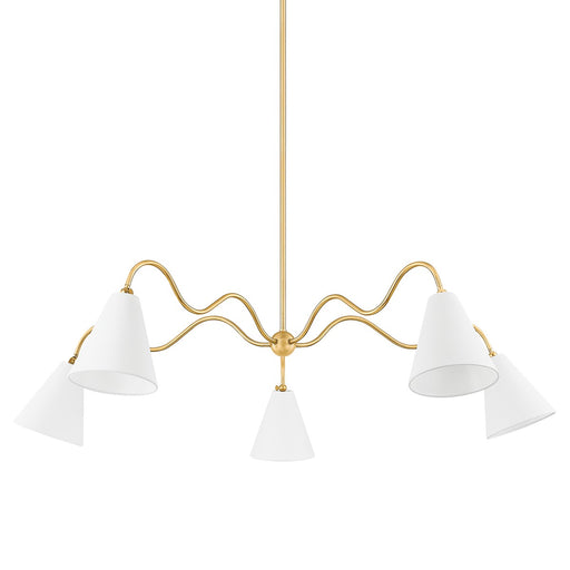 Onda Five Light Chandelier