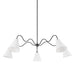 Mitzi - H699805-OB - Five Light Chandelier - Onda - Old Bronze