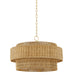 Mitzi - H854704-AGB - Four Light Pendant - Danica - Aged Brass