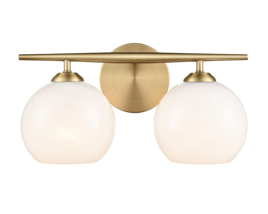 Millennium - 18102-VB - Two Light Vanity - Kimorra - Vintage Brass