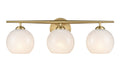 Millennium - 18103-VB - Three Light Vanity - Kimorra - Vintage Brass