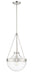 Millennium - 20101-PN - One Light Pendant - Clarra - Polished Nickel