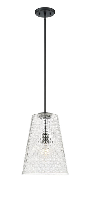 Millennium - 20702-MB - One Light Pendant - Saben - Matte Black