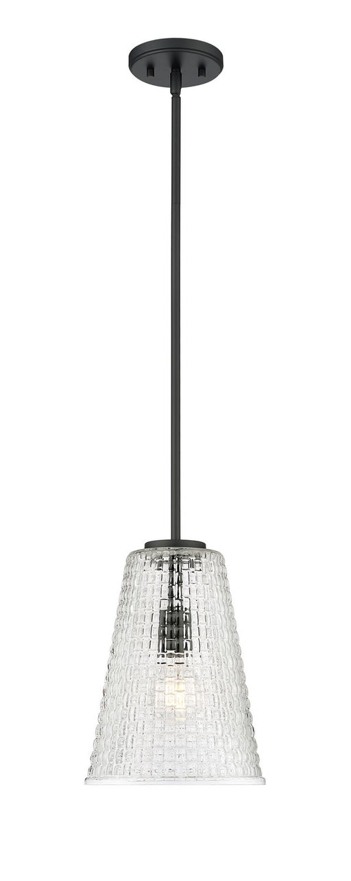 Millennium - 20703-MB - One Light Pendant - Saben - Matte Black