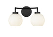 Millennium - 22402-MB - Two Light Vanity - Oprah - Matte Black