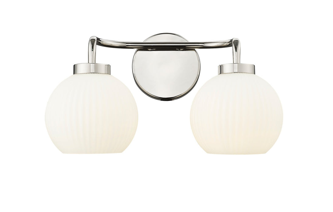 Millennium - 22402-PN - Two Light Vanity - Oprah - Polished Nickel