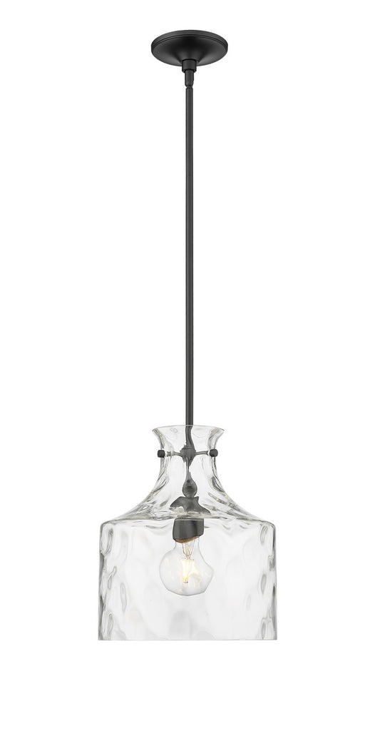 Millennium - 22601-MB - One Light Pendant - Santorini - Matte Black