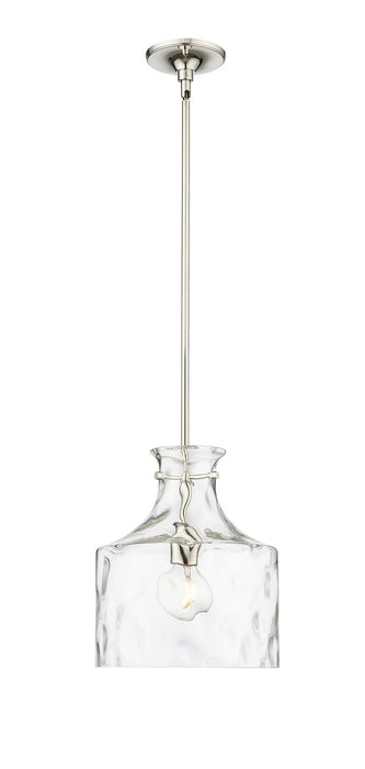 Millennium - 22601-PN - One Light Pendant - Santorini - Polished Nickel