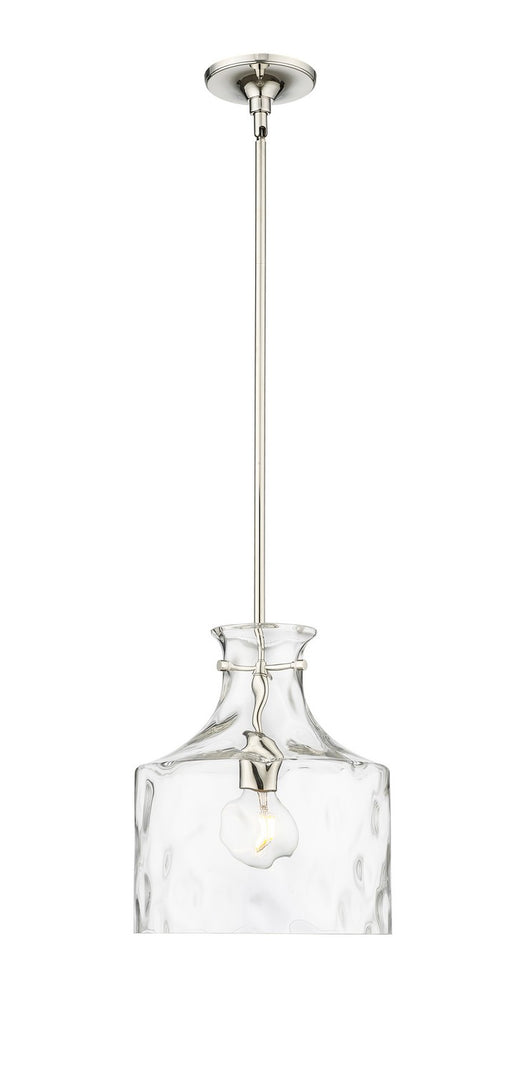 Millennium - 22601-PN - One Light Pendant - Santorini - Polished Nickel