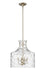 Millennium - 22604-MG - Four Light Pendant - Santorini - Modern Gold