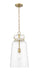 Millennium - 22701-VB - One Light Pendant - Lolla - Vintage Brass