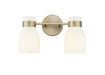 Millennium - 23002-MG - Two Light Vanity - Corella - Modern Gold