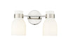 Millennium - 23002-PN - Two Light Vanity - Corella - Polished Nickel