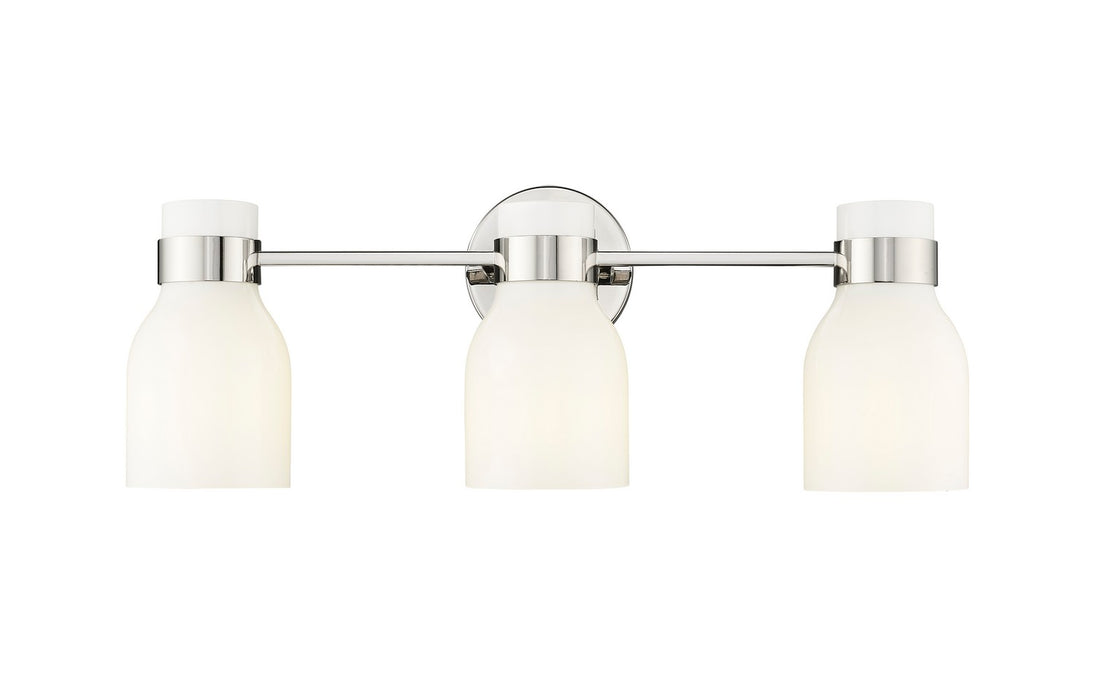 Millennium - 23003-PN - Three Light Vanity - Corella - Polished Nickel