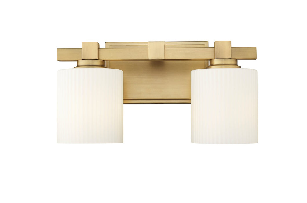 Millennium - 23102-VB - Two Light Vanity - Vintage Brass