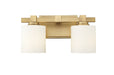 Millennium - 23102-VB - Two Light Vanity - Vintage Brass