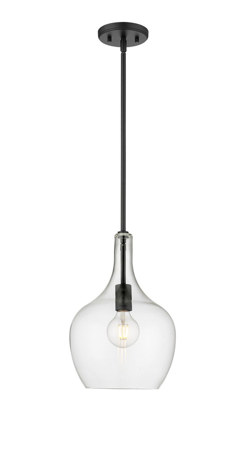 Millennium - 28401-MB - One Light Pendant - Lamara - Matte Black