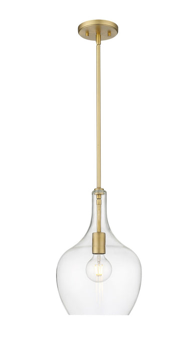 Millennium - 28401-VB - One Light Pendant - Lamara - Vintage Brass