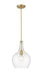 Millennium - 28401-VB - One Light Pendant - Lamara - Vintage Brass