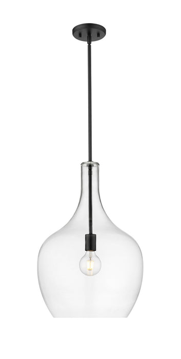 Millennium - 28501-MB - One Light Pendant - Lamara - Matte Black