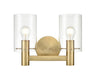 Millennium - 55102-VB - Two Light Vanity - Apolla - Vintage Brass