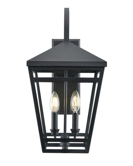 Millennium - 82103-TBK - Two Light Outdoor Lantern - Seager - Textured Black