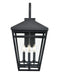 Millennium - 82104-TBK - Three Light Outdoor Lantern - Seager - Textured Black