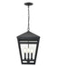 Millennium - 82105-TBK - Three Light Outdoor Lantern - Seager - Textured Black