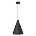 Millennium - 86104-TBK - One Light Outdoor Lantern - Axston - Textured Black