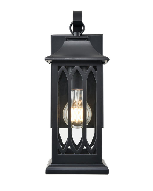 Millennium - 88101-PBK - One Light Outdoor Lantern - Mallorey - Powder Coated Black