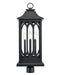 Millennium - 88105-PBK - Three Light Outdoor Lantern - Mallorey - Powder Coated Black