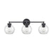 Millennium - 99103-MB - Three Light Vanity - Jonatan - Matte Black