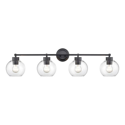 Millennium - 99104-MB - Four Light Vanity - Jonatan - Matte Black