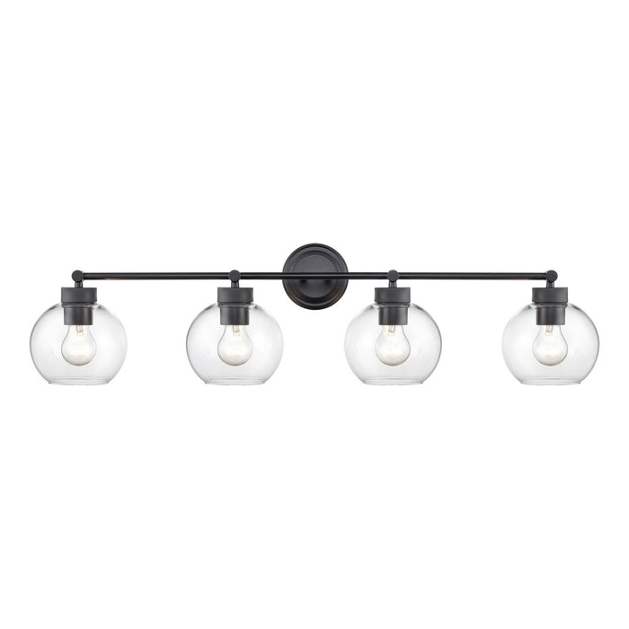 Millennium - 99104-MB - Four Light Vanity - Jonatan - Matte Black